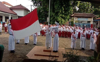 Upacara peringatan hari pahlawan 2024 | SDN Mekarsari 3