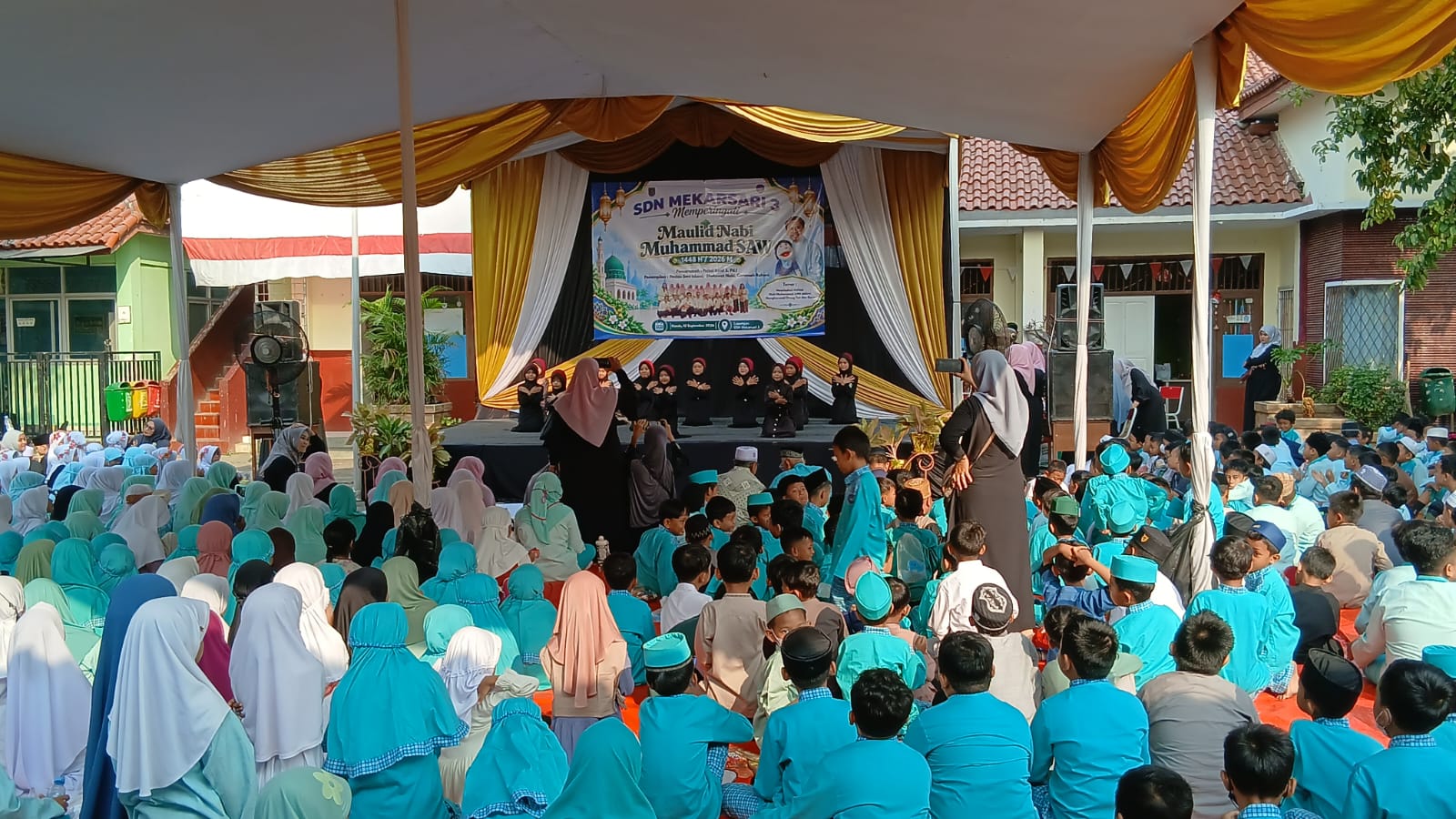 SDN Mekarsari 3 Gelar Peringatan Maulid Nabi Muhammad SAW 1448 H dengan Penuh Khidmat.